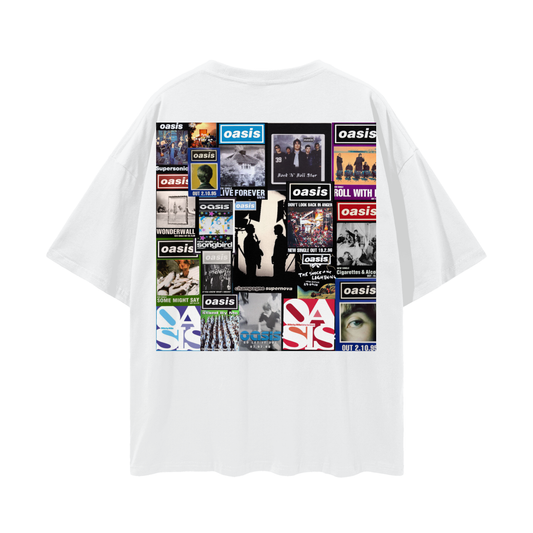 Oversize Deep Drop Shoulder Tee - 190 GSM