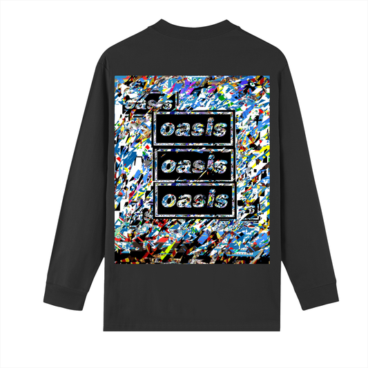 Crew Neck Drop Shoulder Long Sleeve Shirt