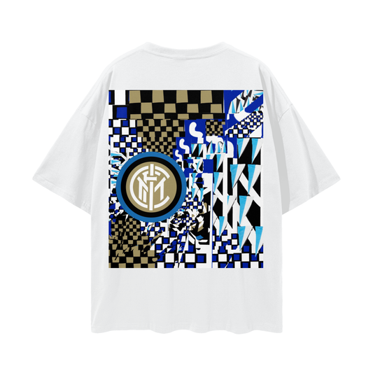 Forza Inter! Drop Shoulder Tee - 190 GSM