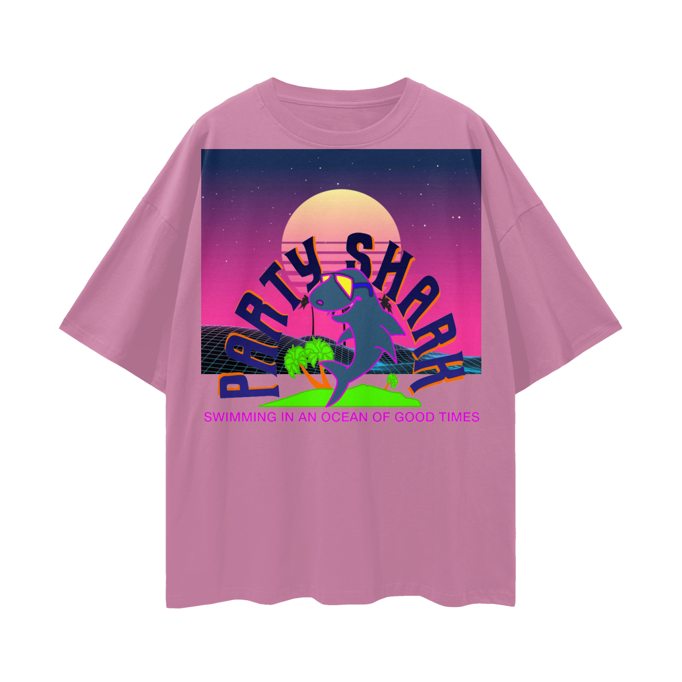 Oversize Deep Drop Shoulder Tee - 190 GSM