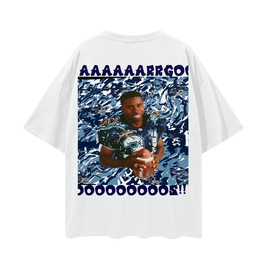 PINBALL- Deep Drop Shoulder Tee - 190 GSM