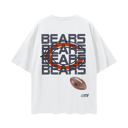 Daaa Bears Loose Drop Shoulder T-Shirt