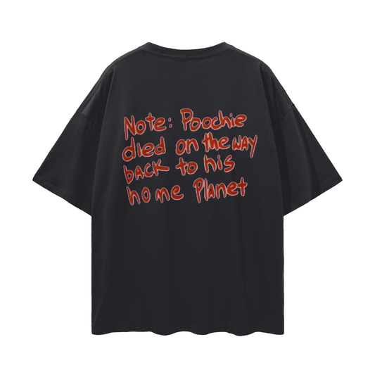 Poochie- Loose Drop Shoulder T-Shirt