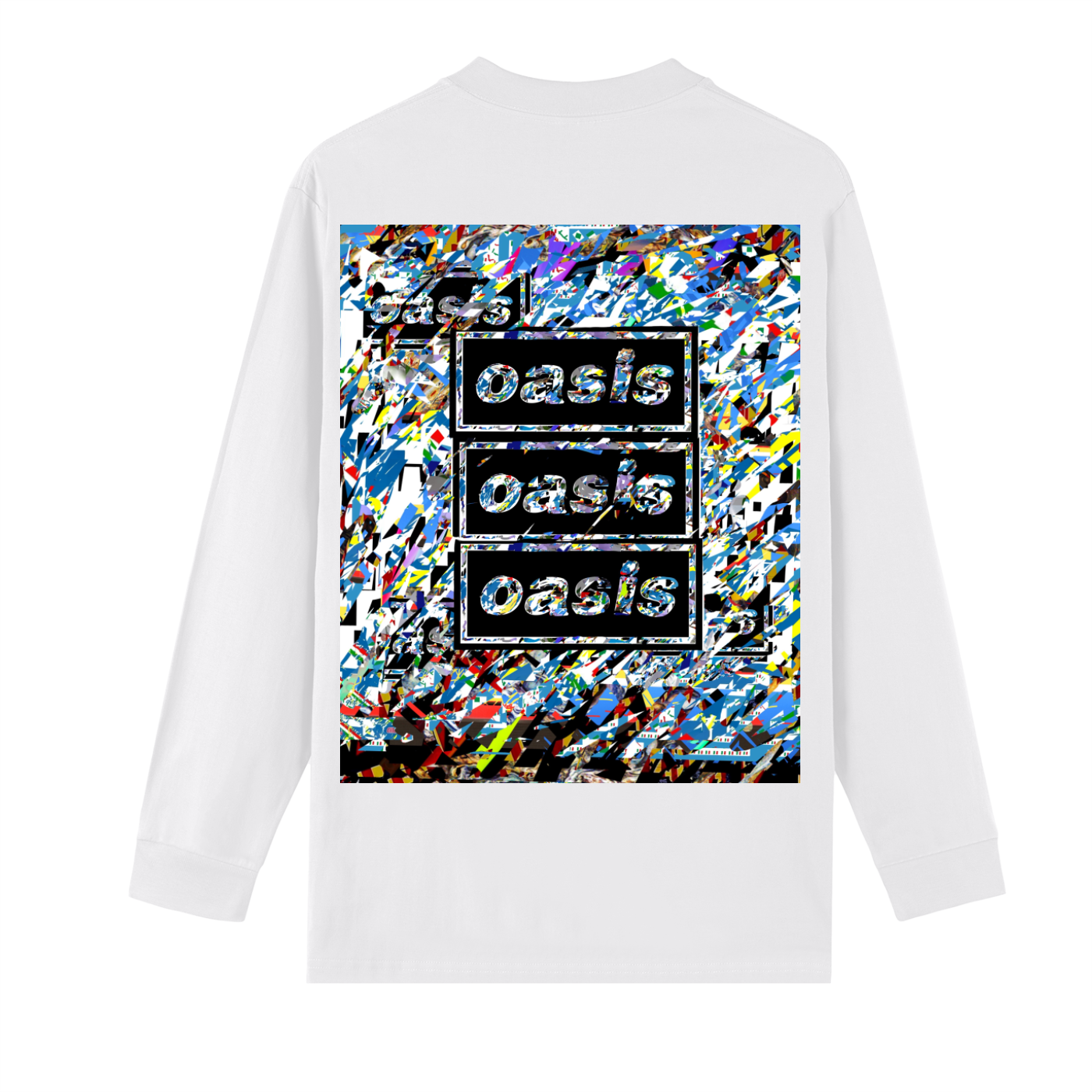Crew Neck Drop Shoulder Long Sleeve Shirt