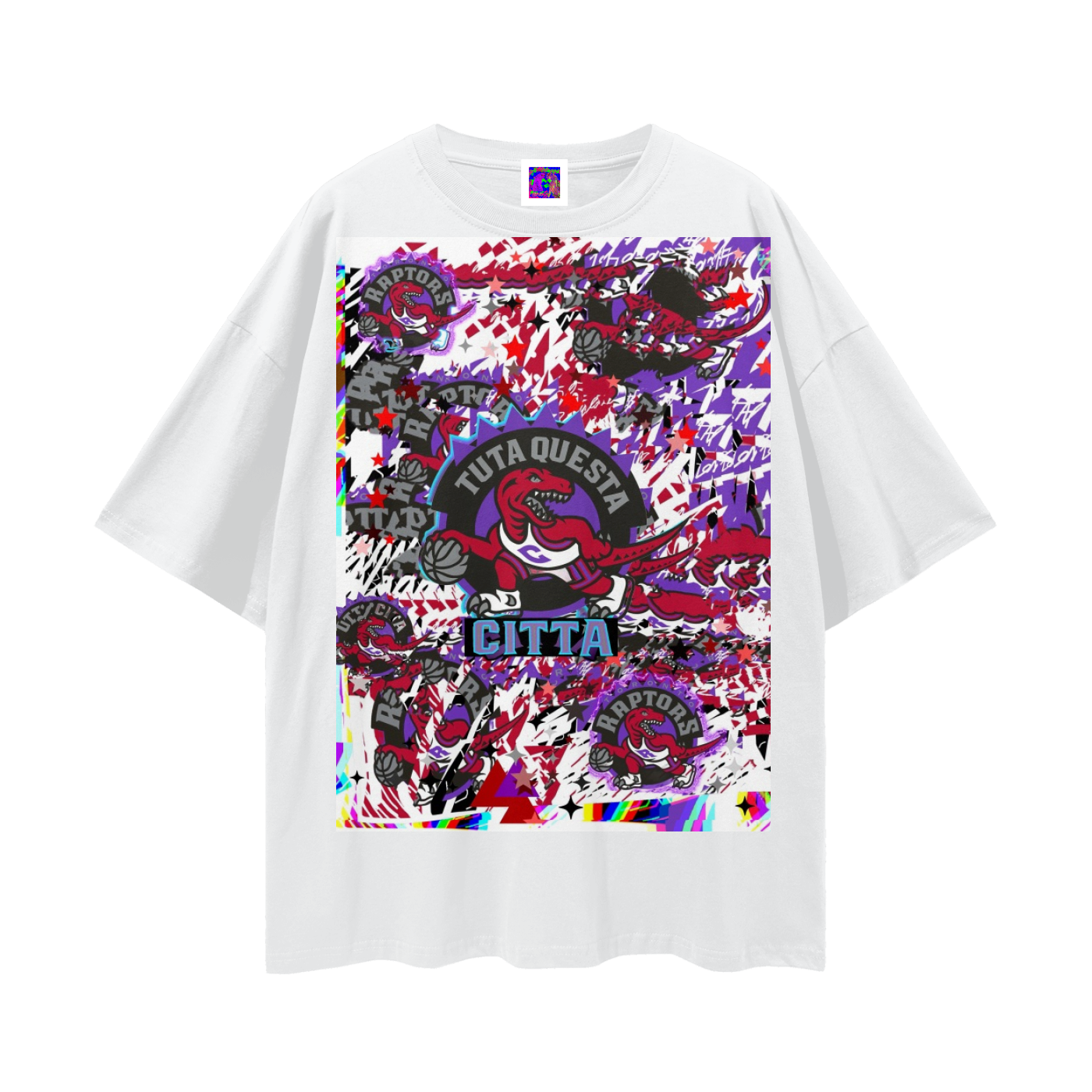 Tutta Questa Cita- This Whole City- Loose Drop Shoulder T-Shirt