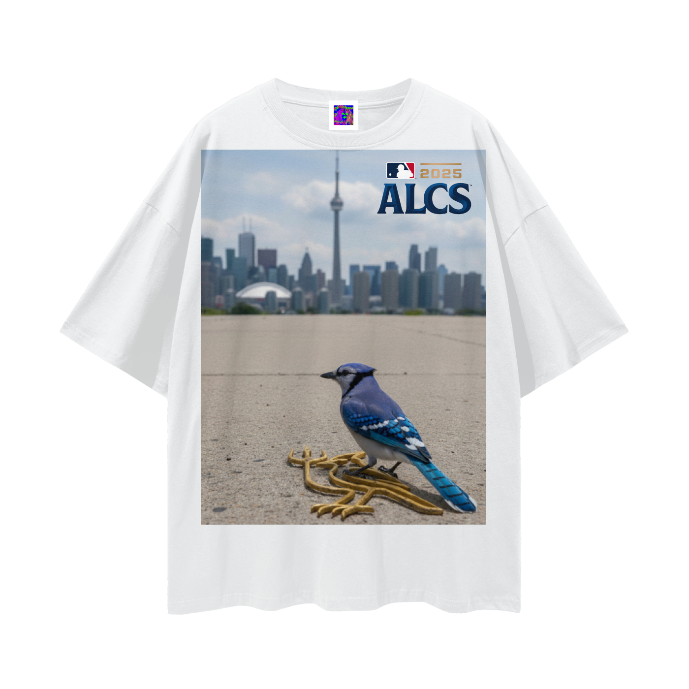 BJ-Bend them to Your Will-Loose Drop Shoulder T-Shirt