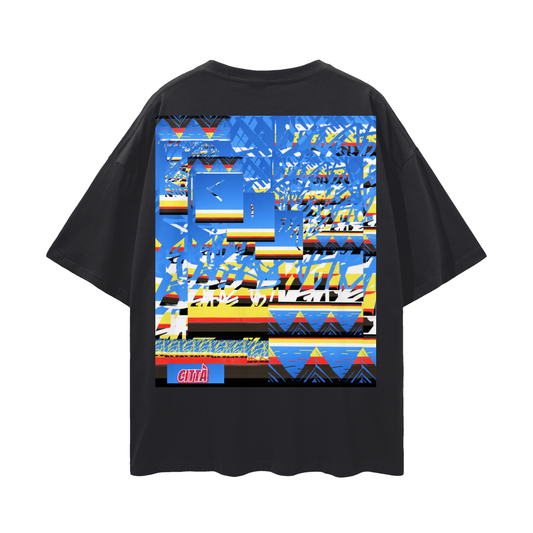 CITTÀ Summer Edition- Deep Drop Shoulder Tee - 190 GSM