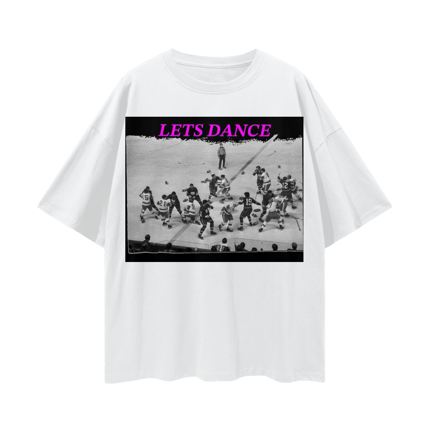 Ballet Tickets- Drop Shoulder Tee - 190 GSM