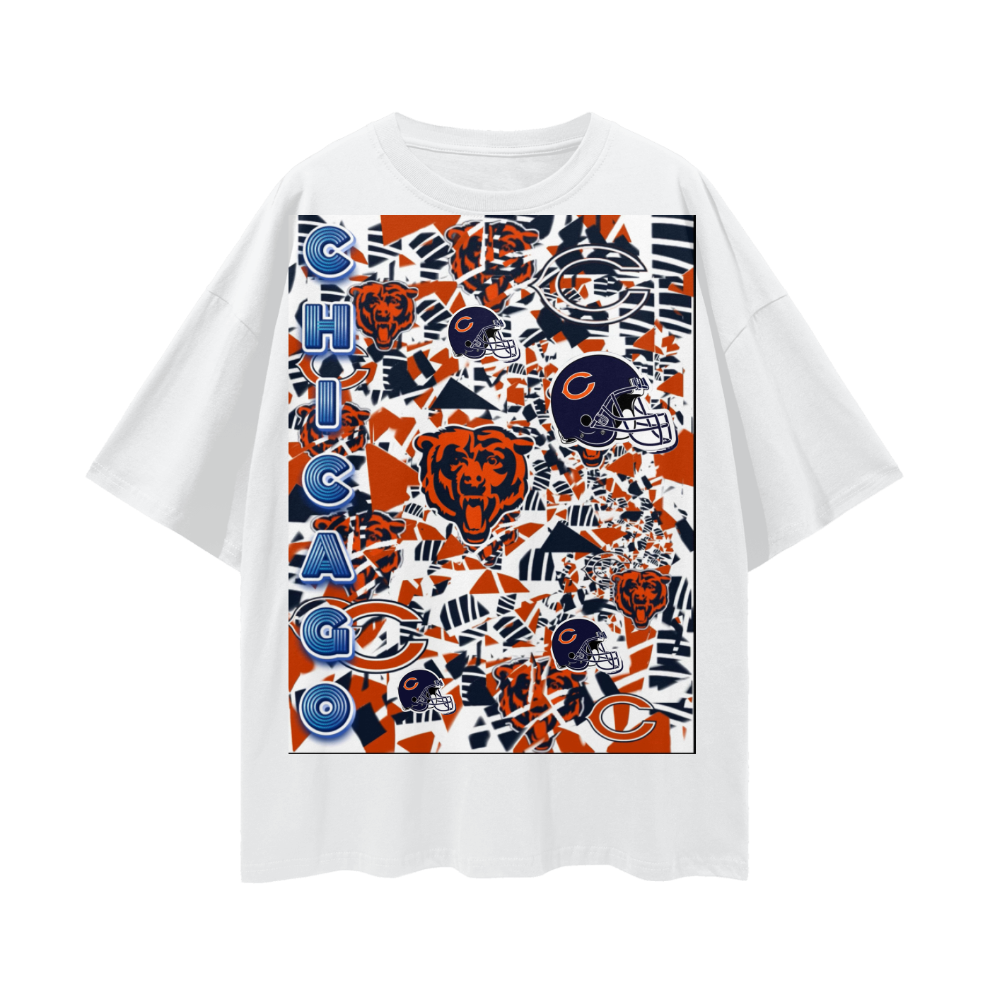 Daaa Bears Loose Drop Shoulder T-Shirt