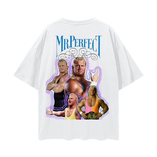 Mr. Perfect- Deep Drop Shoulder Tee - 190 GSM