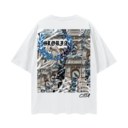 Sic Transit Gloria Mundi- Deep Drop Shoulder Tee - 190 GSM