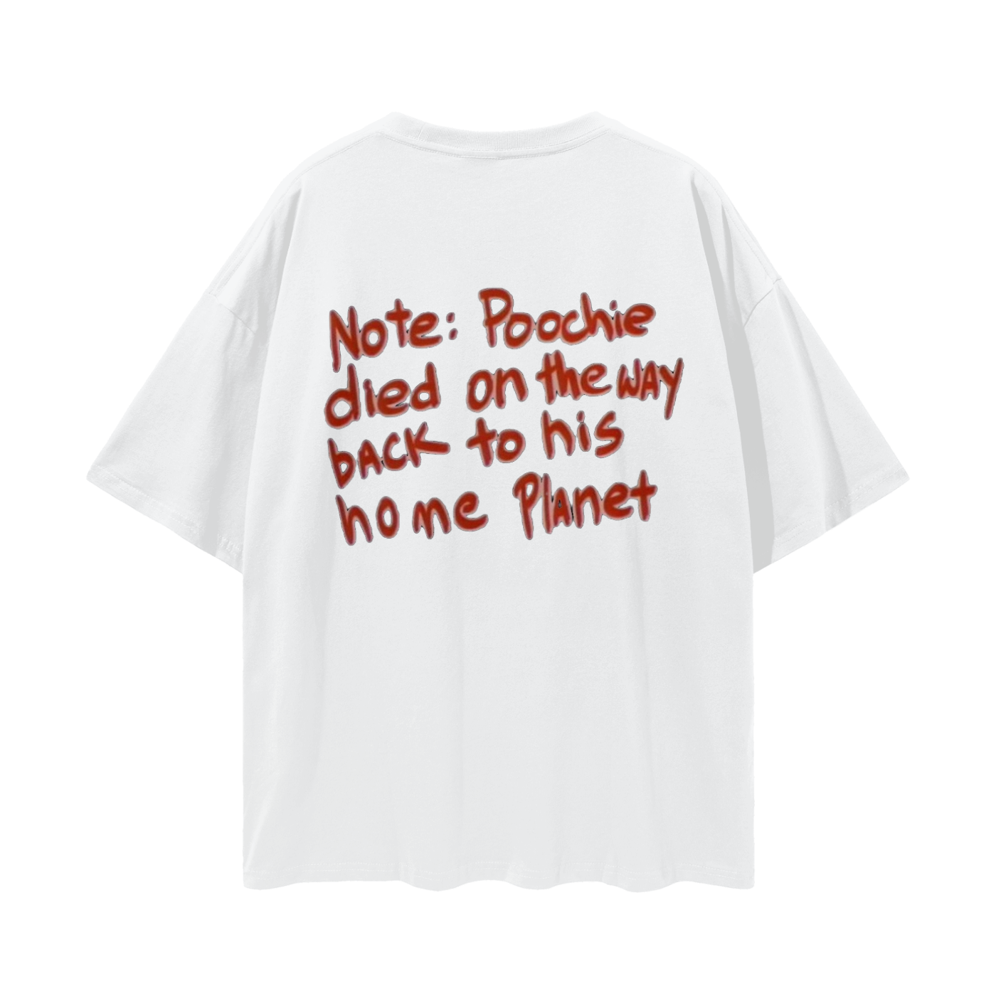 Poochie- Loose Drop Shoulder T-Shirt