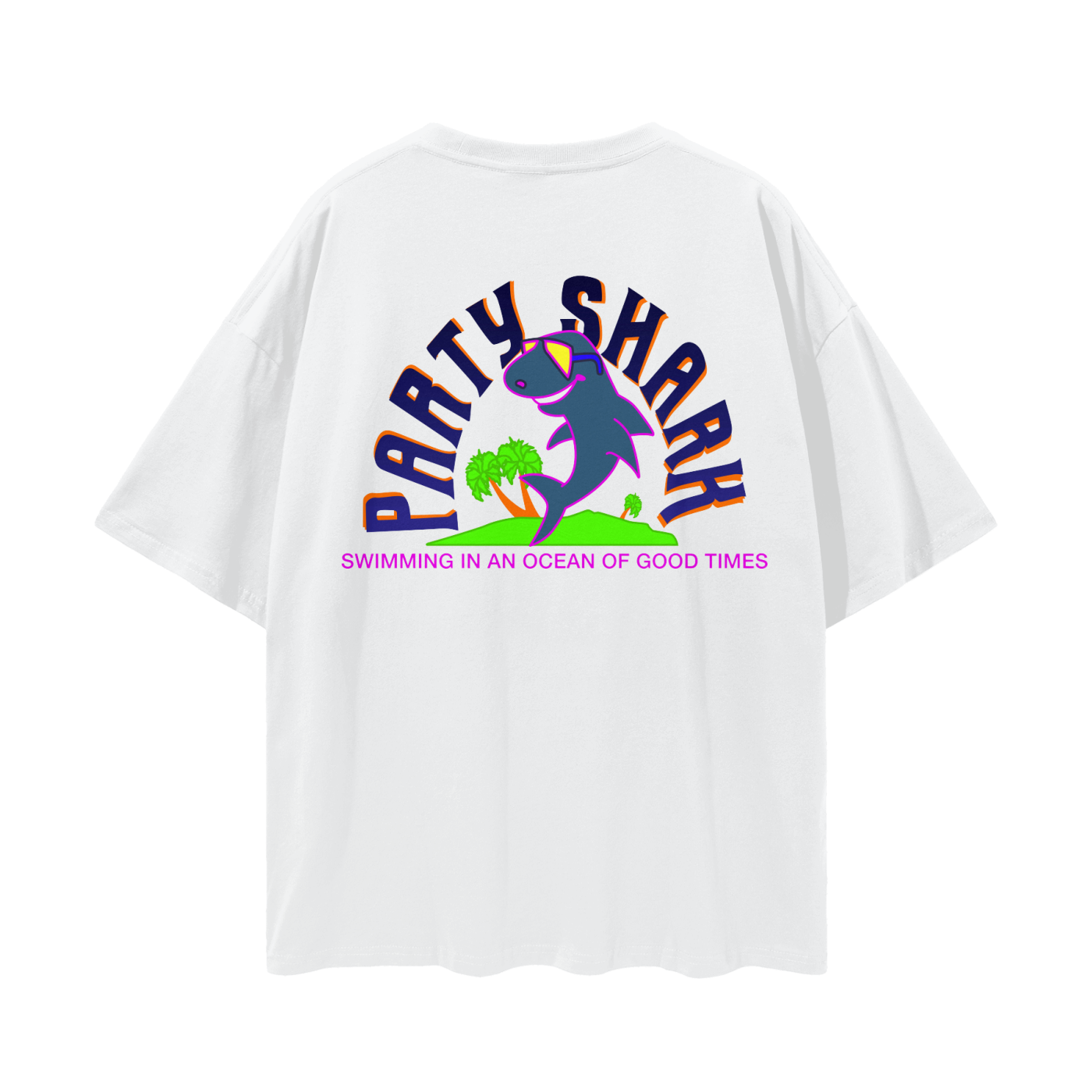 Oversize Deep Drop Shoulder Tee - 190 GSM