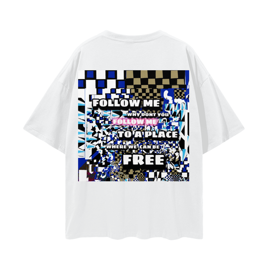 Oversize Deep Drop Shoulder Tee - 190 GSM