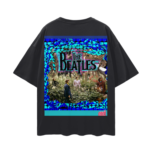 Oversize Deep Drop Shoulder Tee - 190 GSM