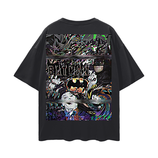 JOKER/BATMAN- Deep Drop Shoulder Tee - 190 GSM