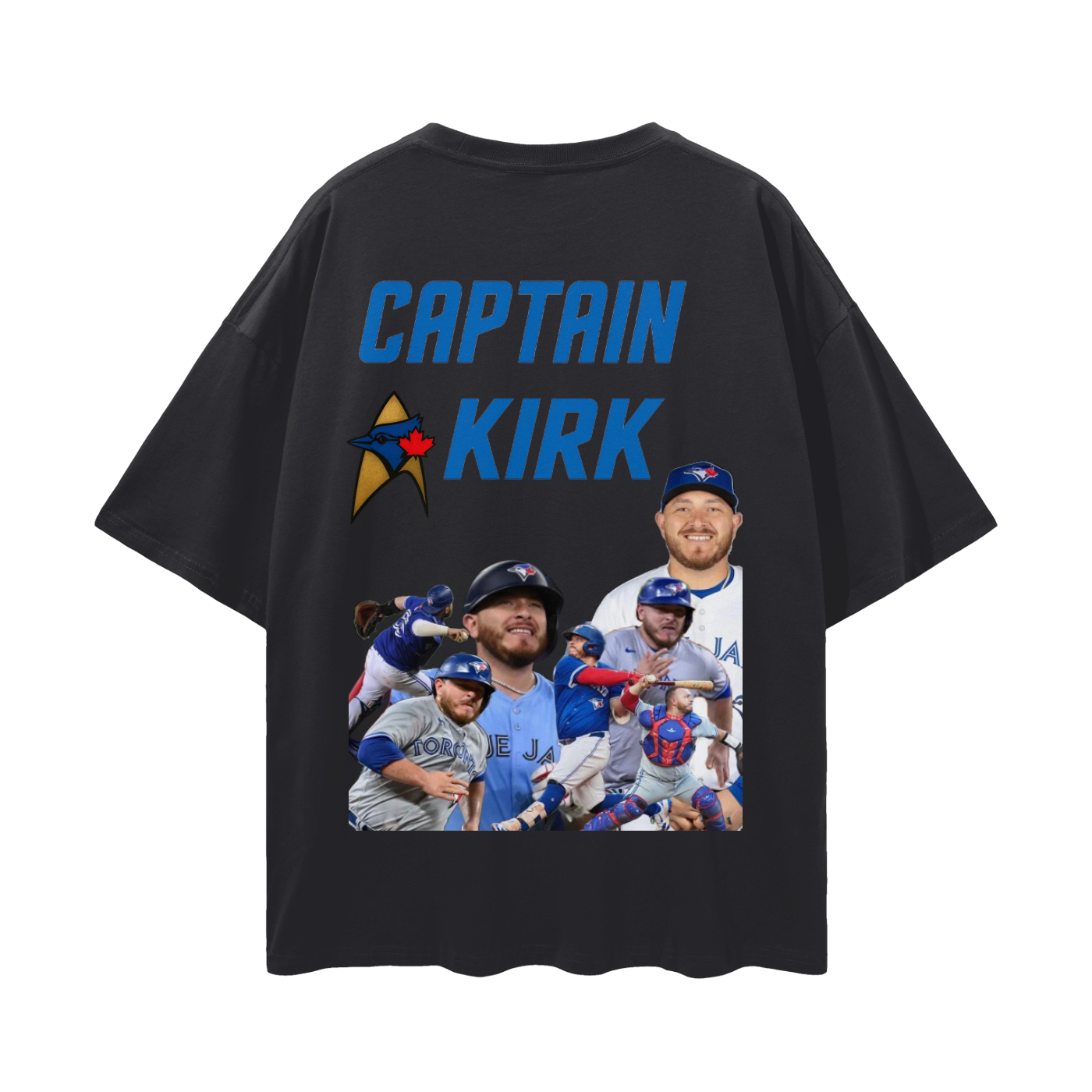Captain Kirk- Loose Drop Shoulder T-Shirt