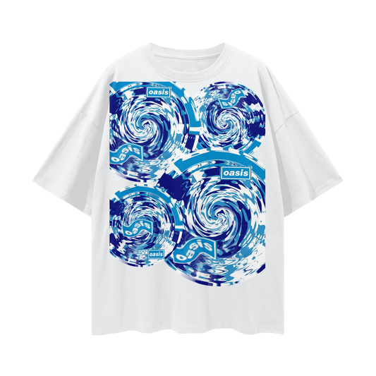 Oversize Deep Drop Shoulder Tee - 190 GSM