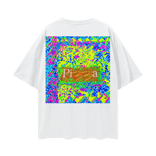 MCPIZZA- Deep Drop Shoulder Tee - 190 GSM