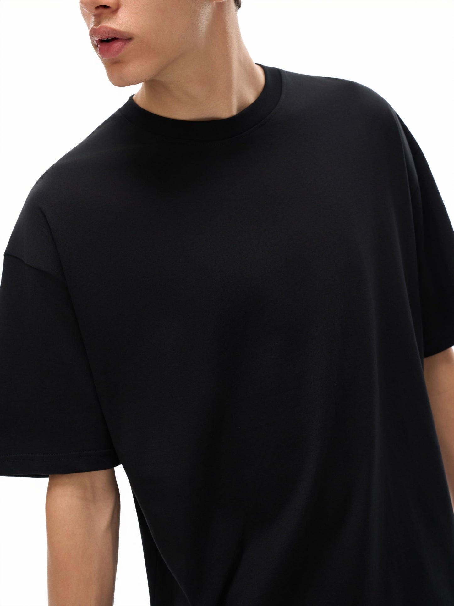 CITTÀ- Deep Drop Shoulder Tee - 190 GSM