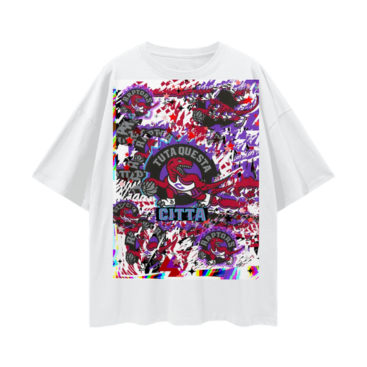 Tutta Questa Cita- This Whole City- Loose Drop Shoulder T-Shirt