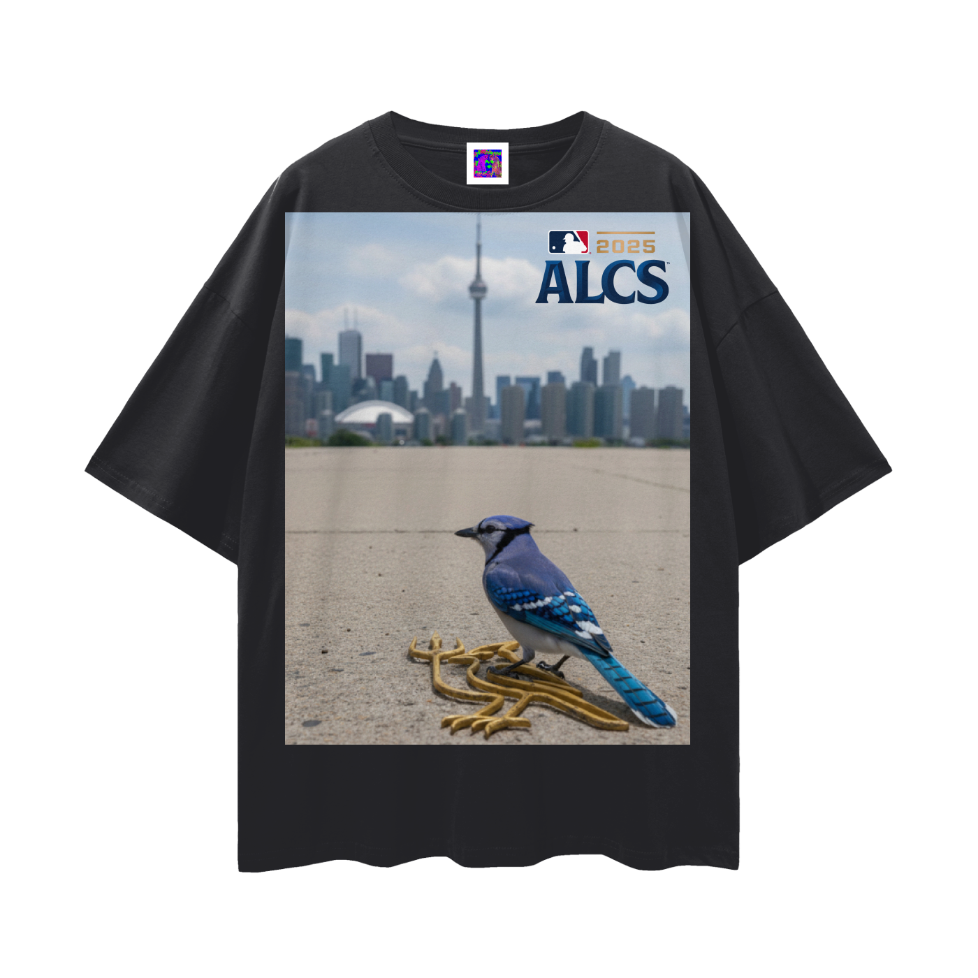 BJ-Bend them to Your Will-Loose Drop Shoulder T-Shirt