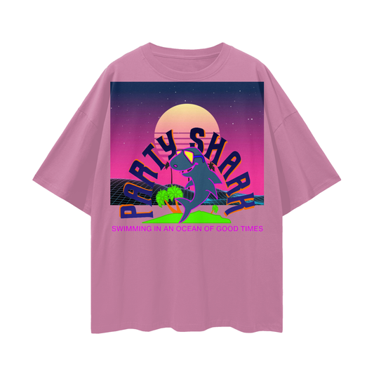 Oversize Deep Drop Shoulder Tee - 190 GSM