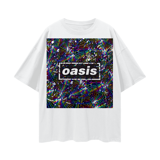 Oversize Deep Drop Shoulder Tee - 190 GSM