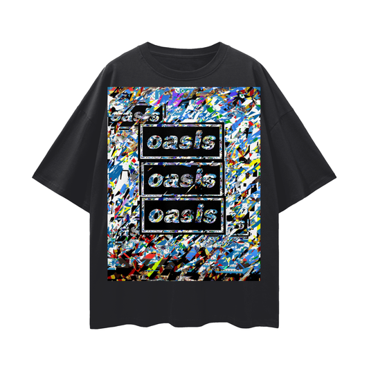 Oversize Deep Drop Shoulder Tee - 190 GSM