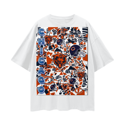 Daaa Bears Loose Drop Shoulder T-Shirt