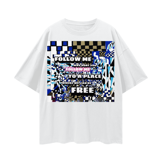 Oversize Deep Drop Shoulder Tee - 190 GSM