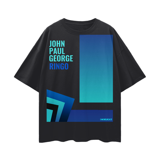 Fab 4- Deep Drop Shoulder Tee - 190 GSM