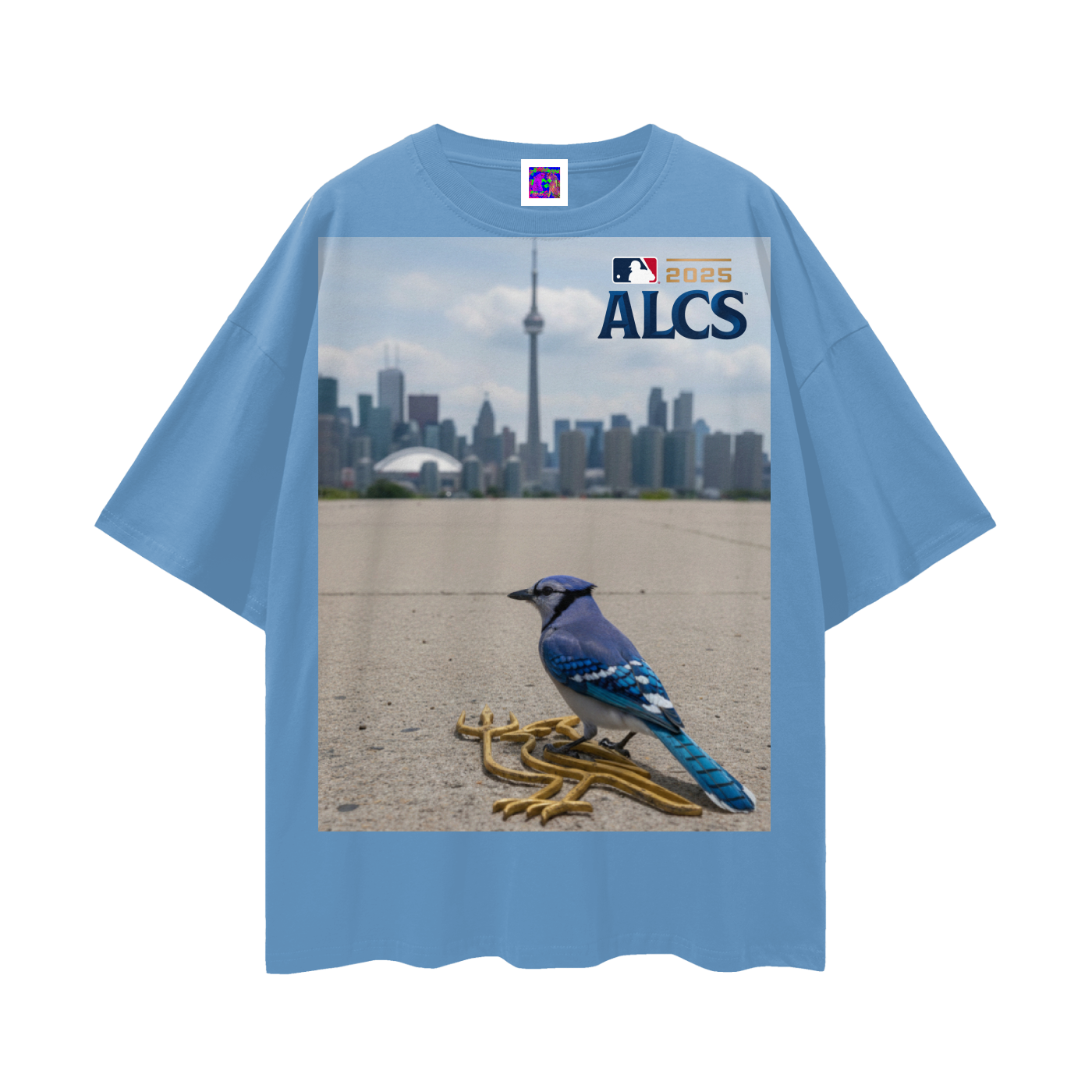 BJ-Bend them to Your Will-Loose Drop Shoulder T-Shirt