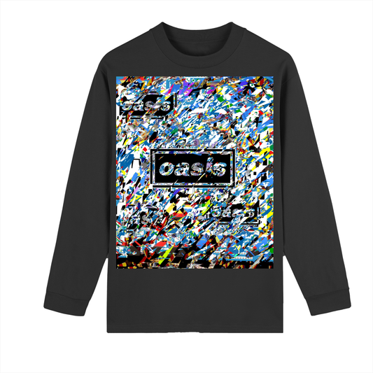 Crew Neck Drop Shoulder Long Sleeve Shirt