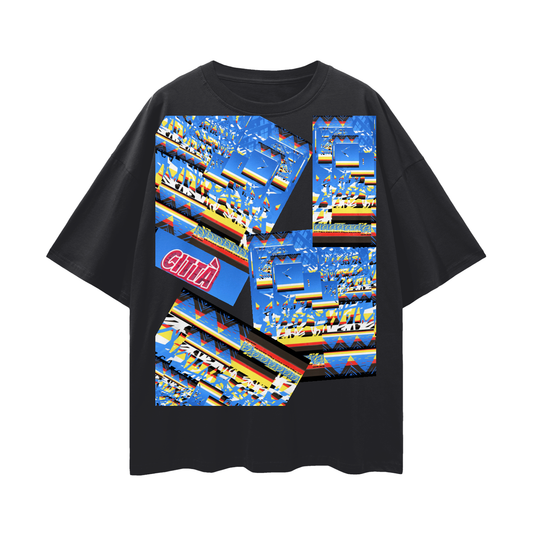 CITTÀ Summer Edition- Deep Drop Shoulder Tee - 190 GSM