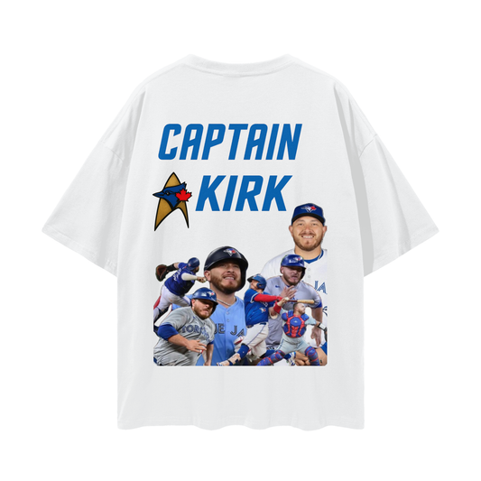 Captain Kirk-  Loose Drop Shoulder T-Shirt