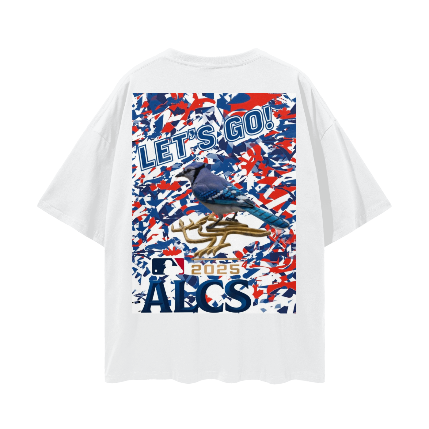 BJ-Bend them to Your Will-Loose Drop Shoulder T-Shirt