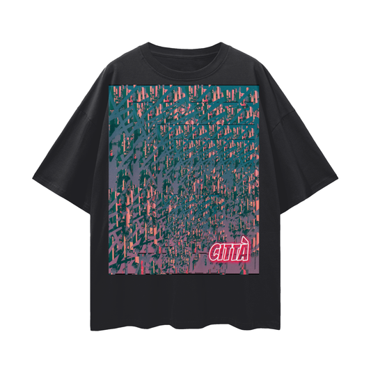 Oversize Deep Drop Shoulder Tee - 190 GSM