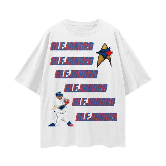 Captain Kirk-  Loose Drop Shoulder T-Shirt